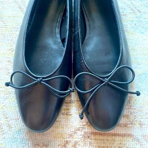 ZARA Black Ballet Flats